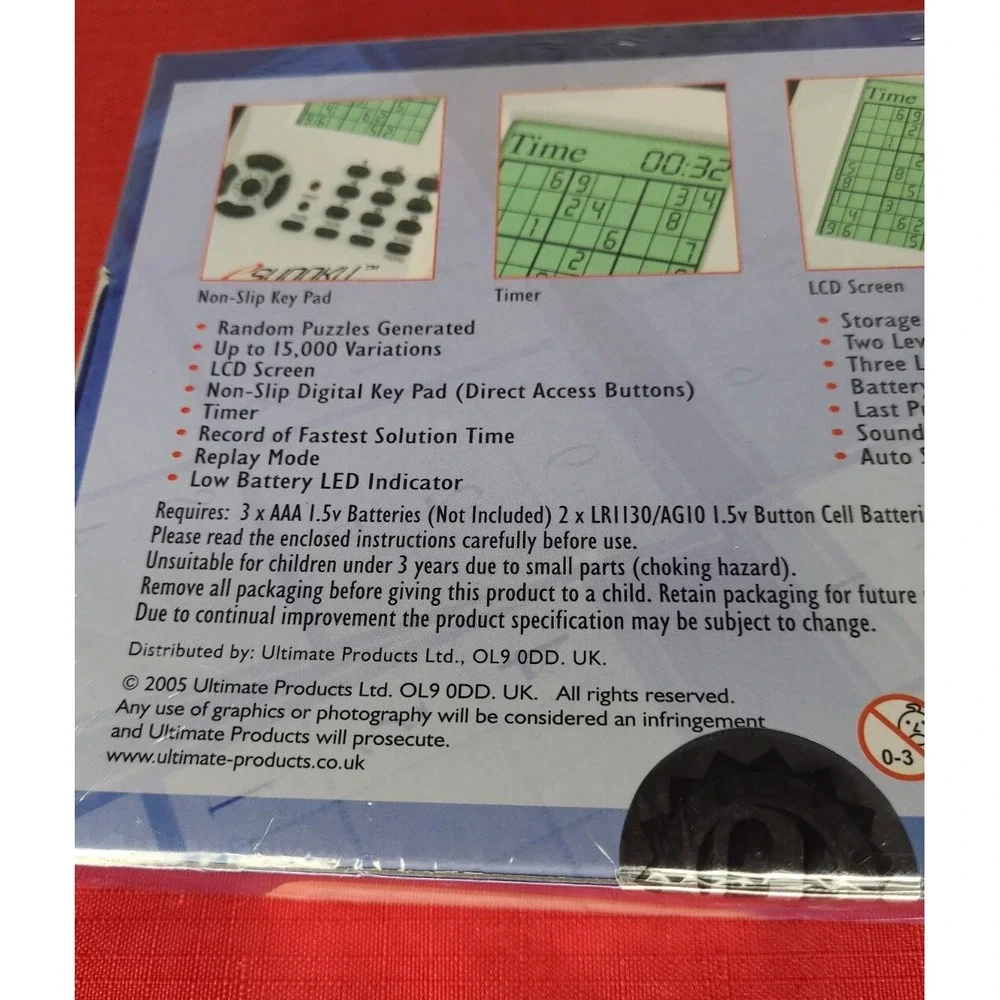 ESUDOKU this listing